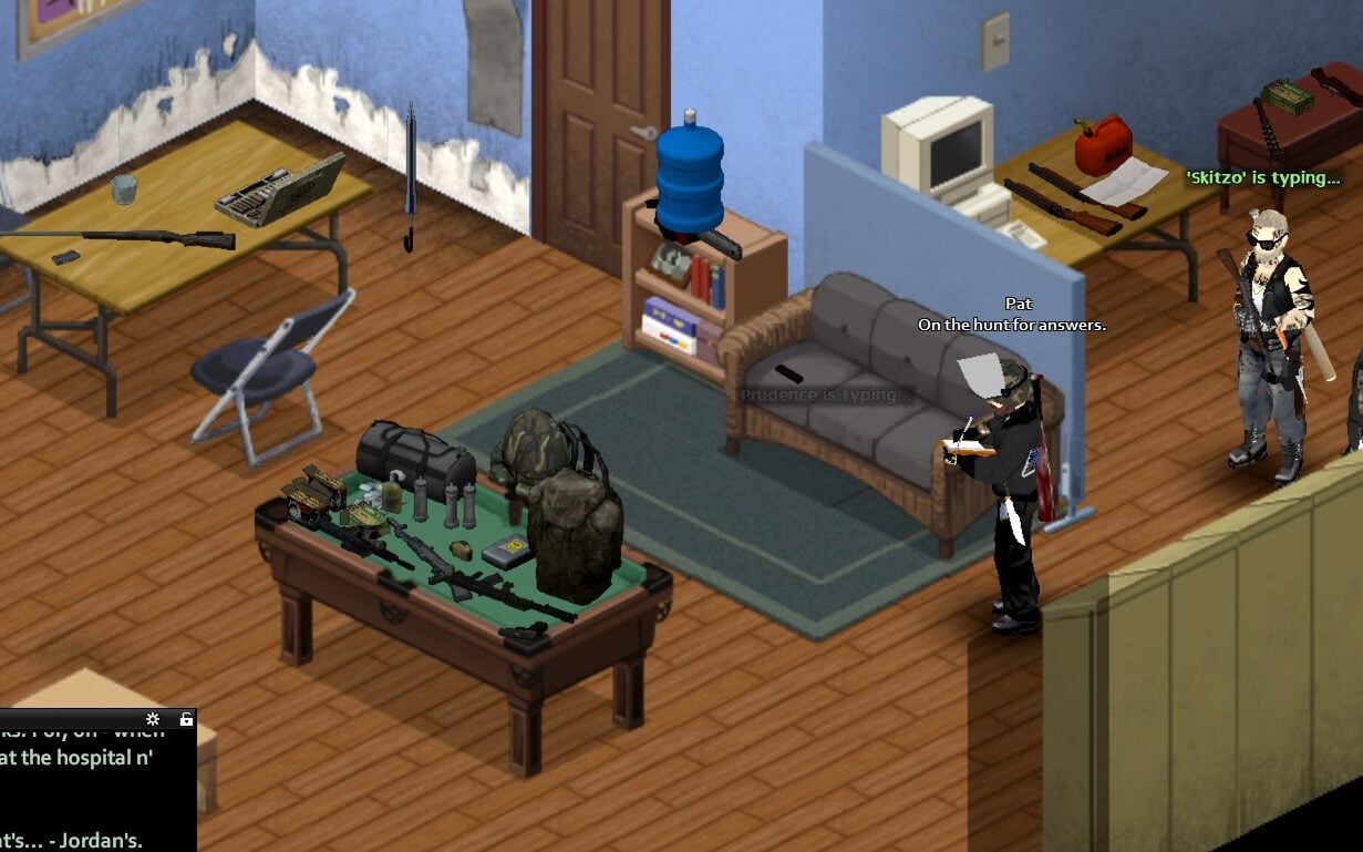 The Barrel Dogs' looted guns.