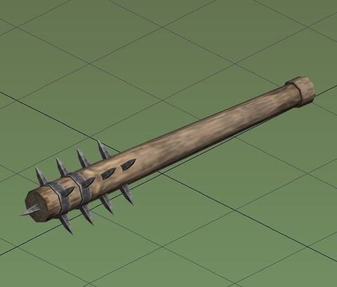 Crafted mace
