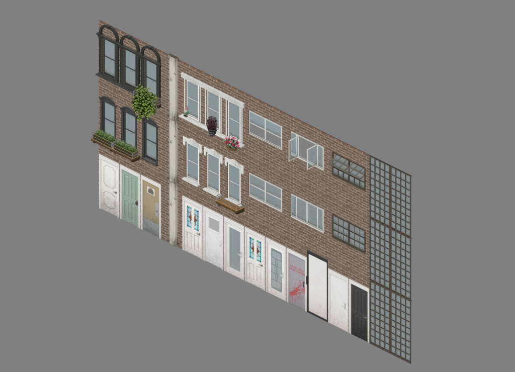 An array of lovely custom doors/windows/walls.